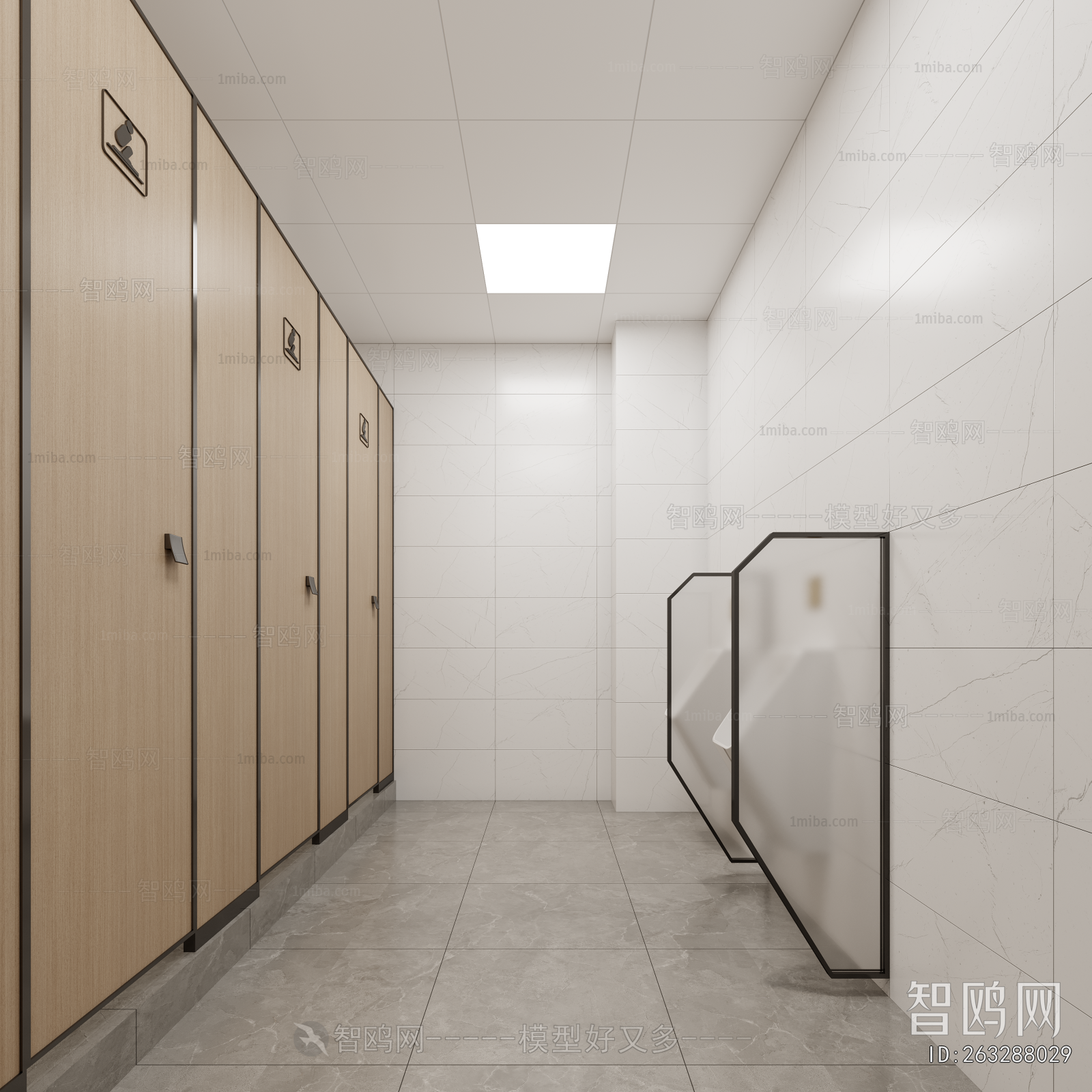 Modern Public Toilet