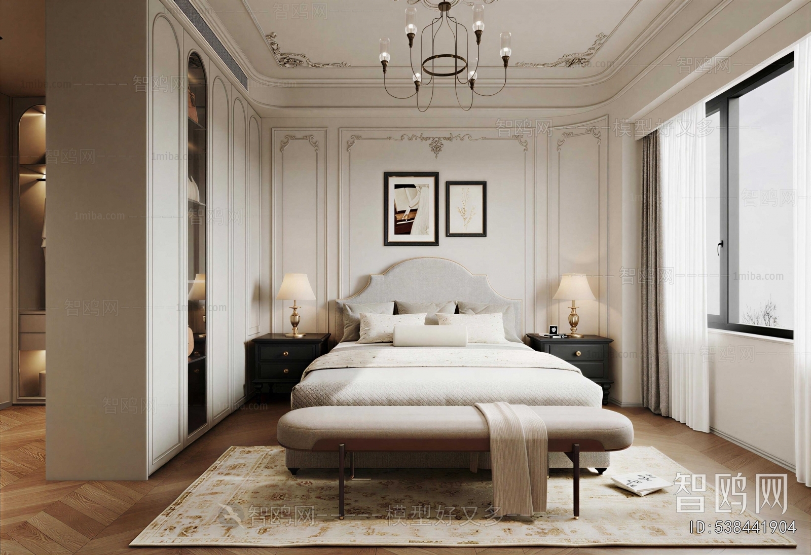 French Style Bedroom