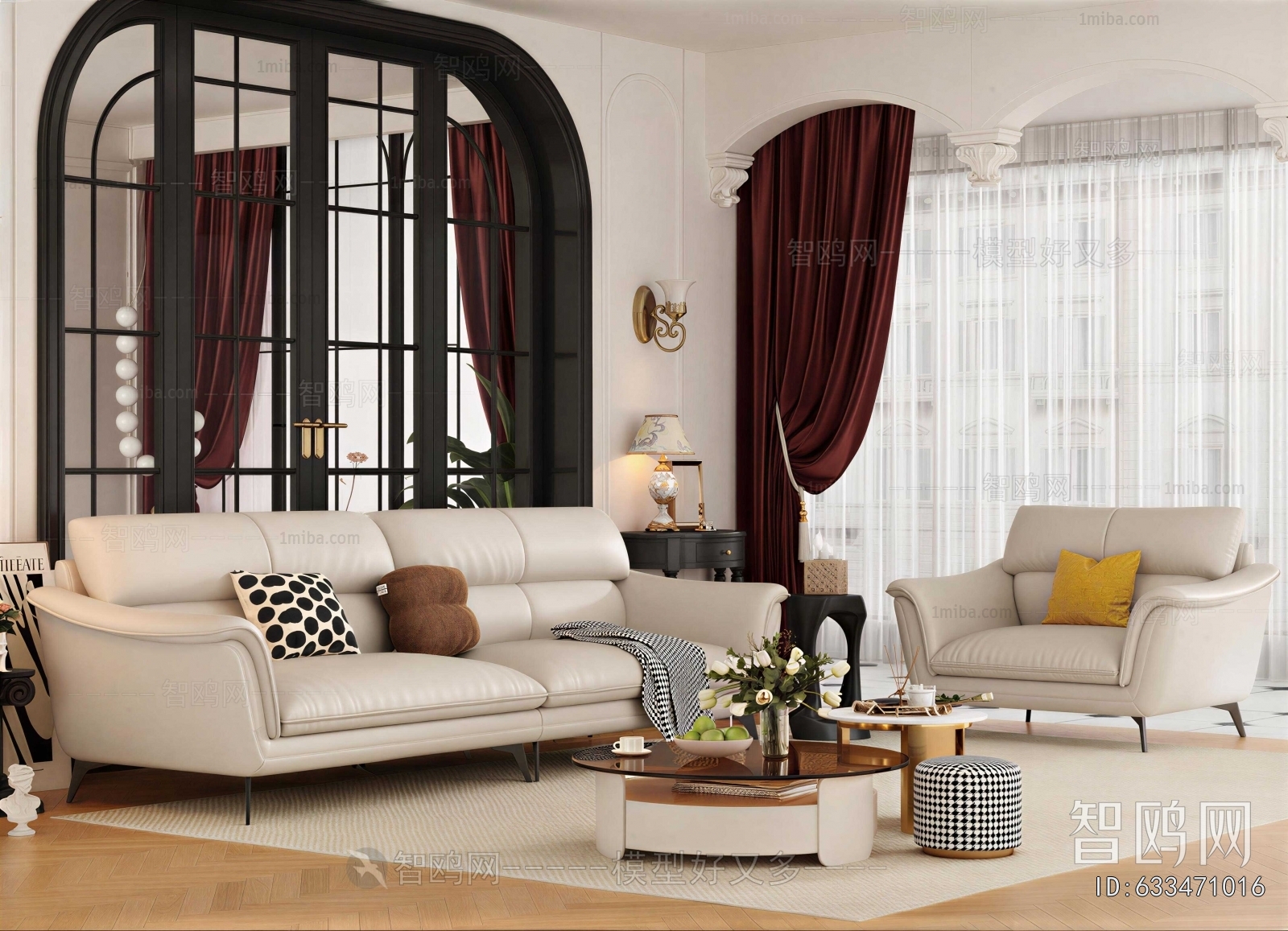 French Style A Living Room
