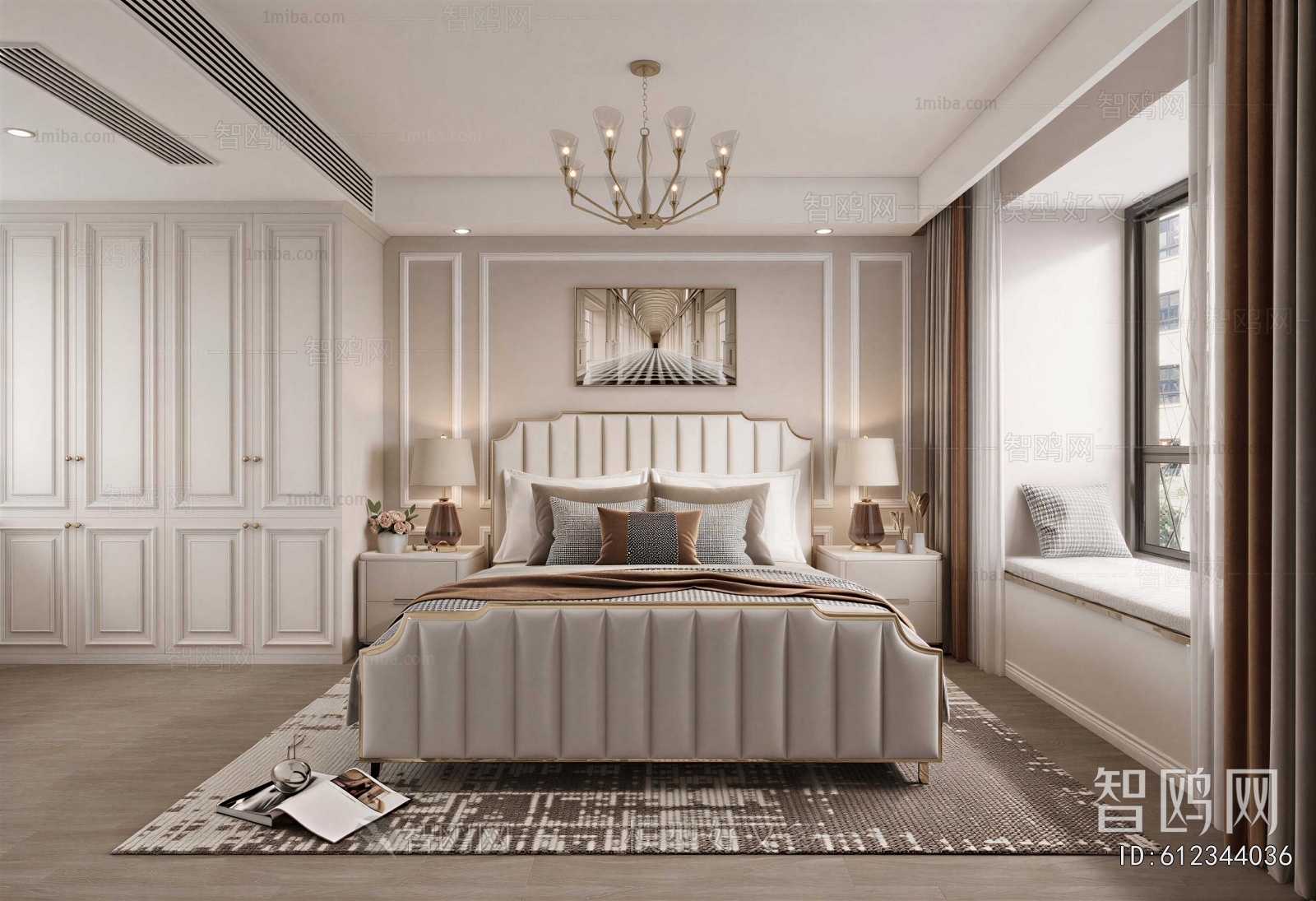 American Style Bedroom