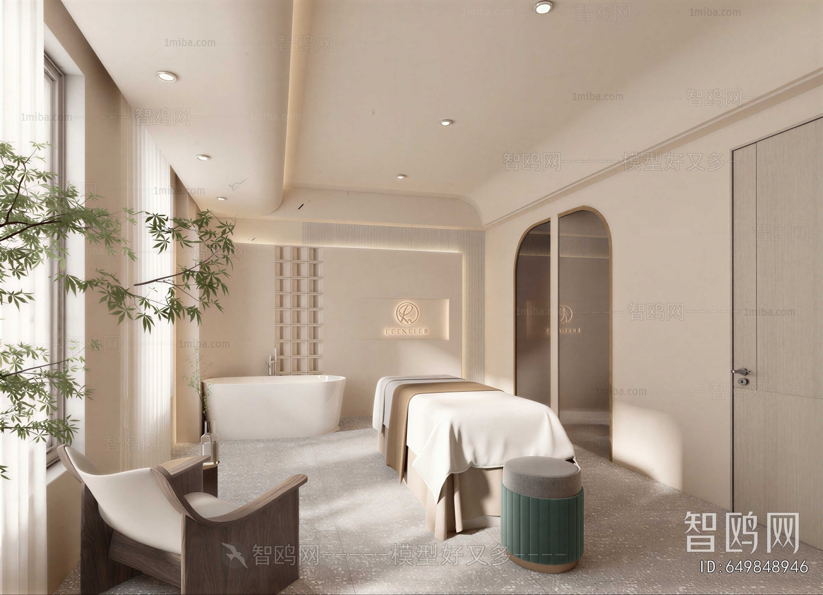 Wabi-sabi Style Beauty Salon