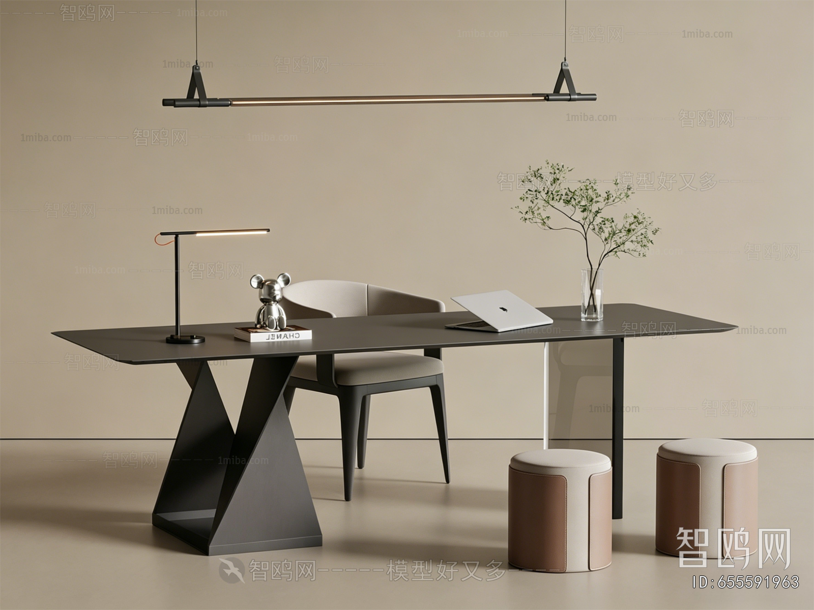 Modern Computer Desk And Chair