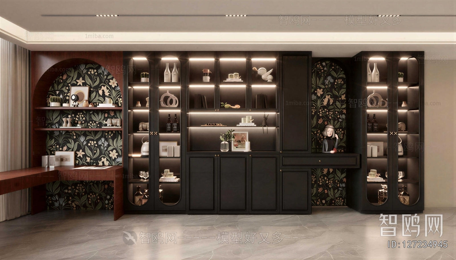 French Style Bookcase