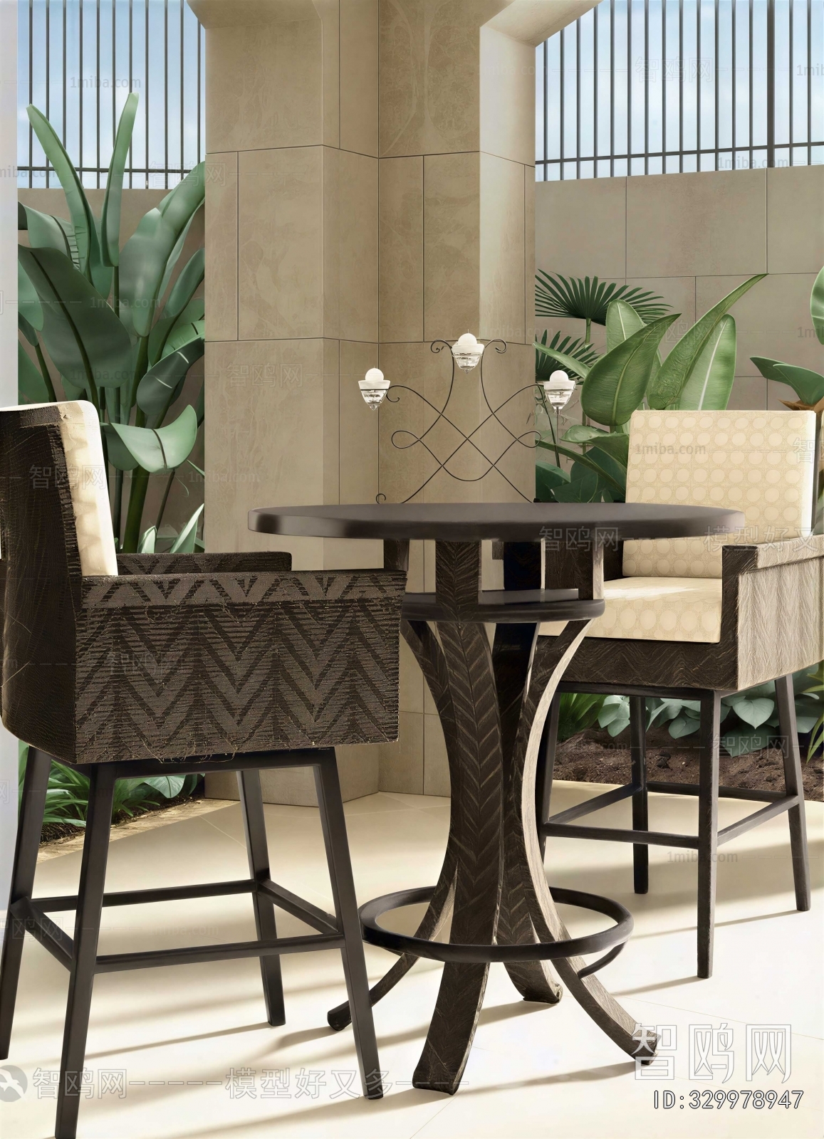 Modern Leisure Table And Chair