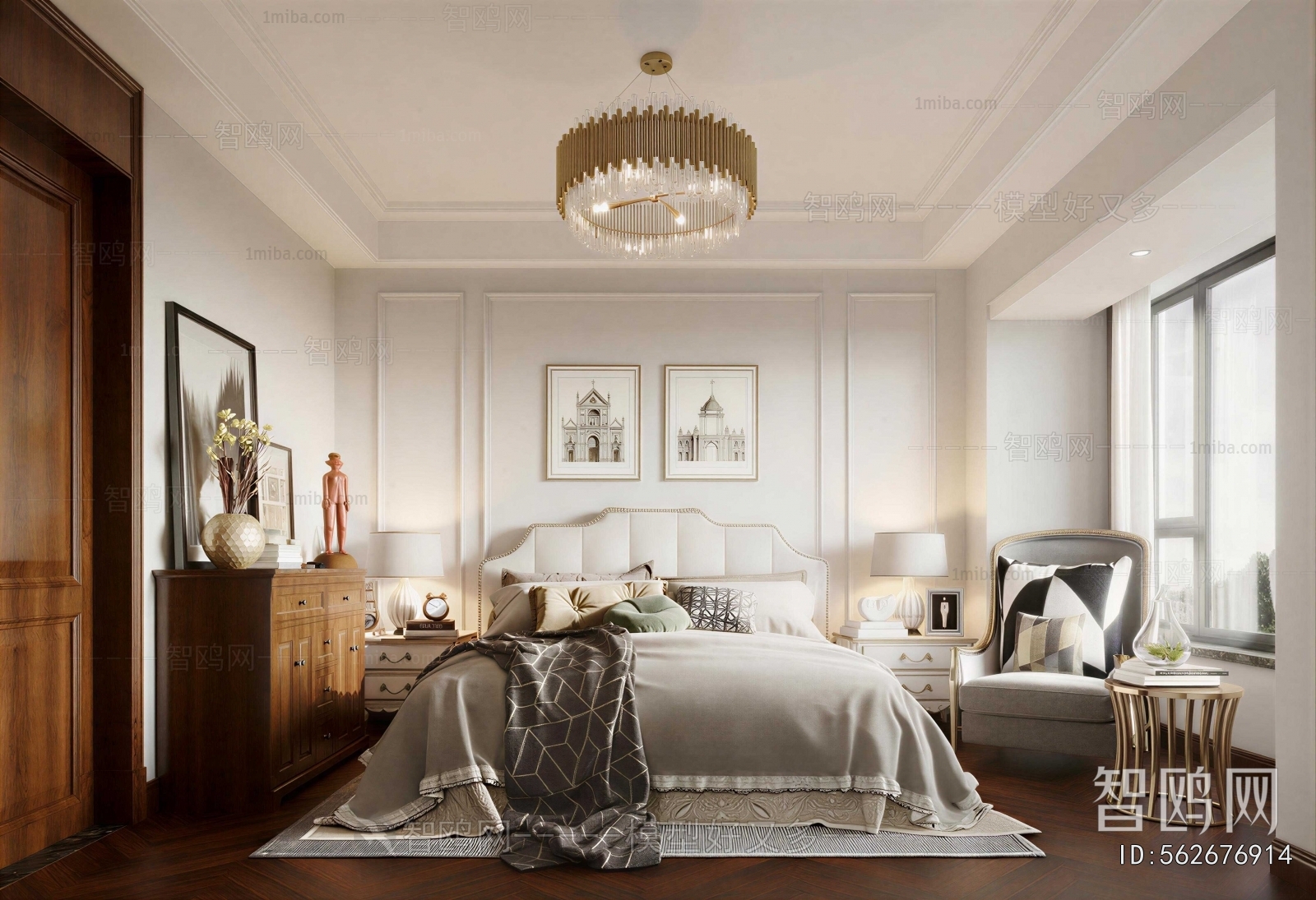 American Style Bedroom