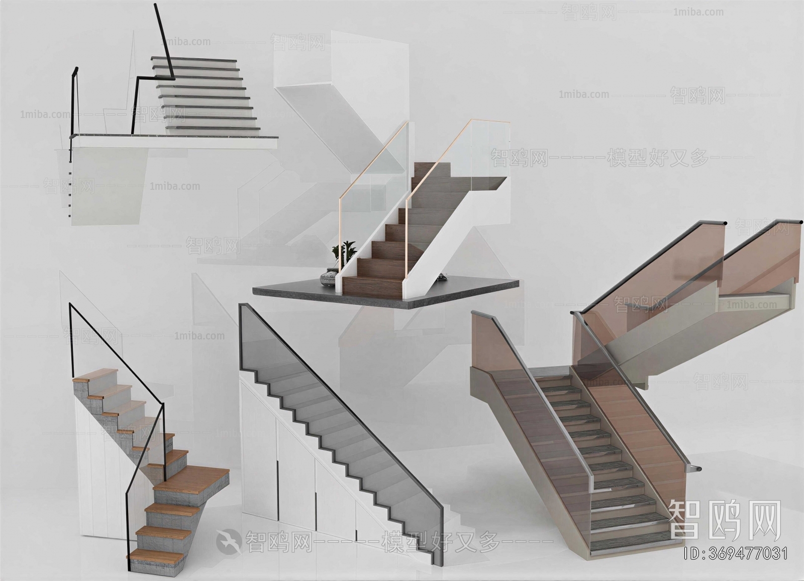 Modern Stair Balustrade/elevator
