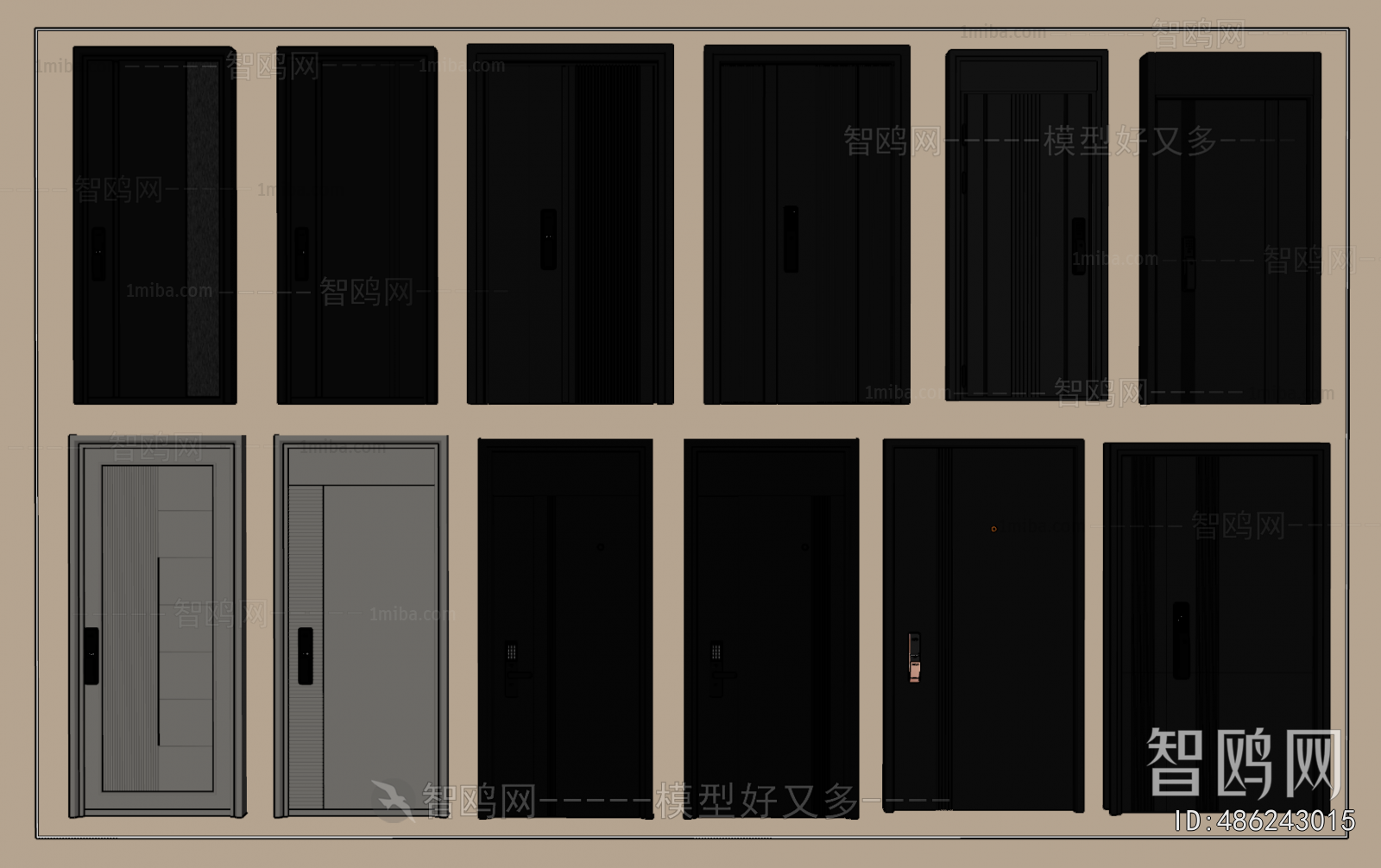 Modern Entrance Door