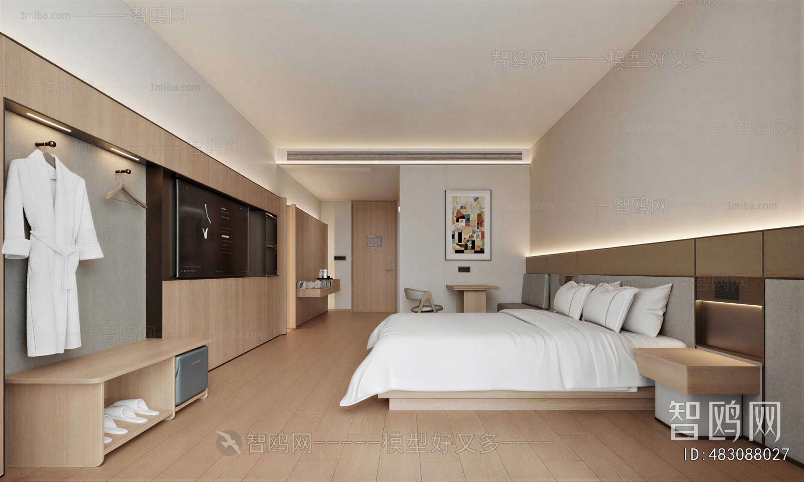 Modern Guest Room