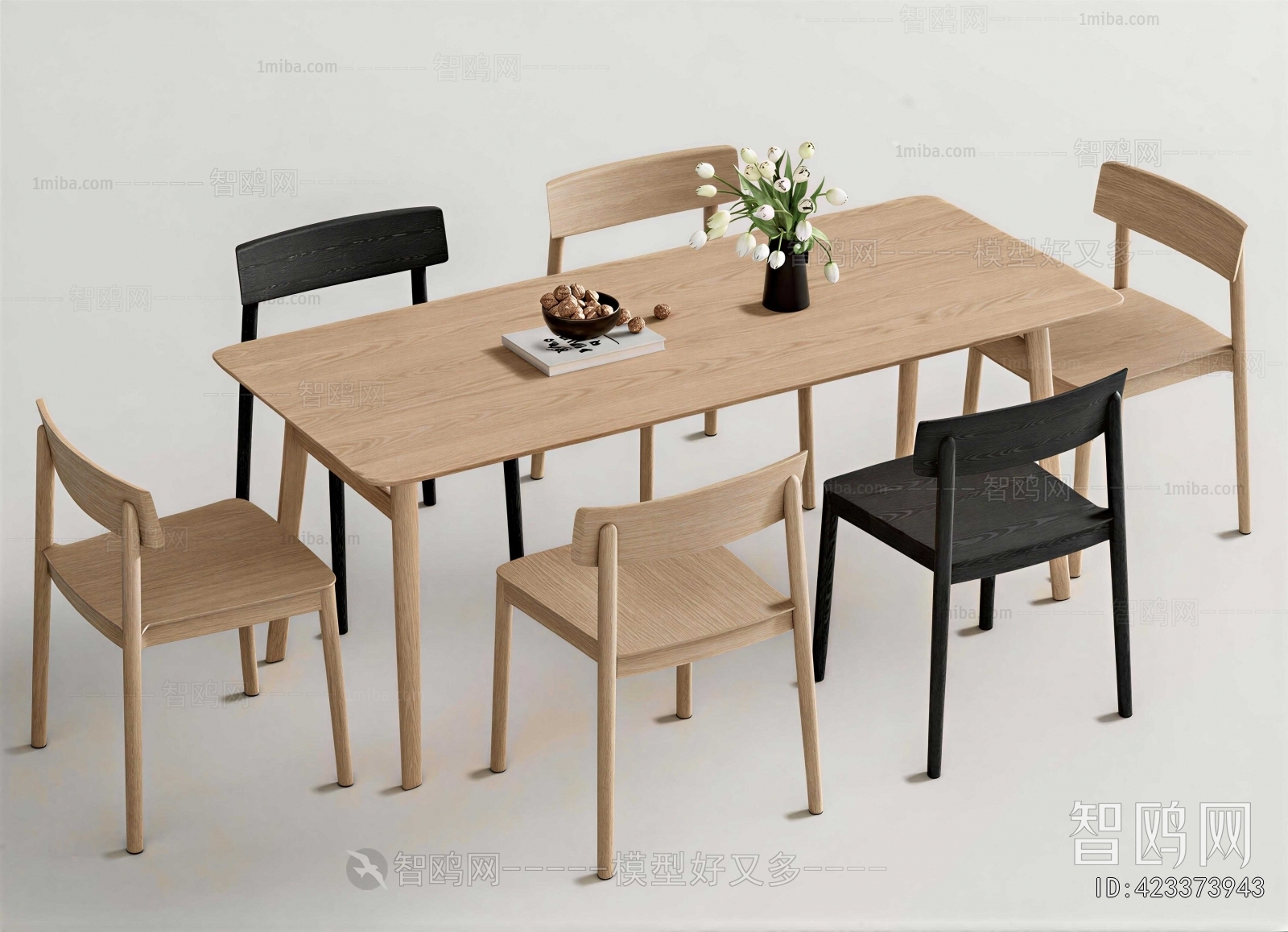 Nordic Style Dining Table And Chairs