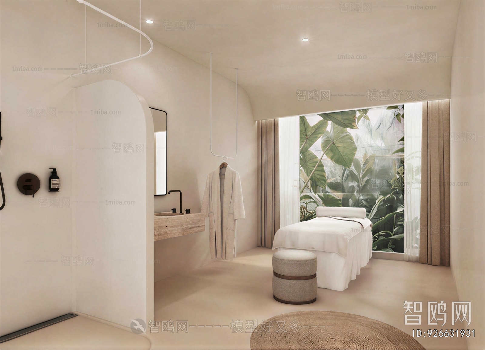 Wabi-sabi Style SPA Beauty