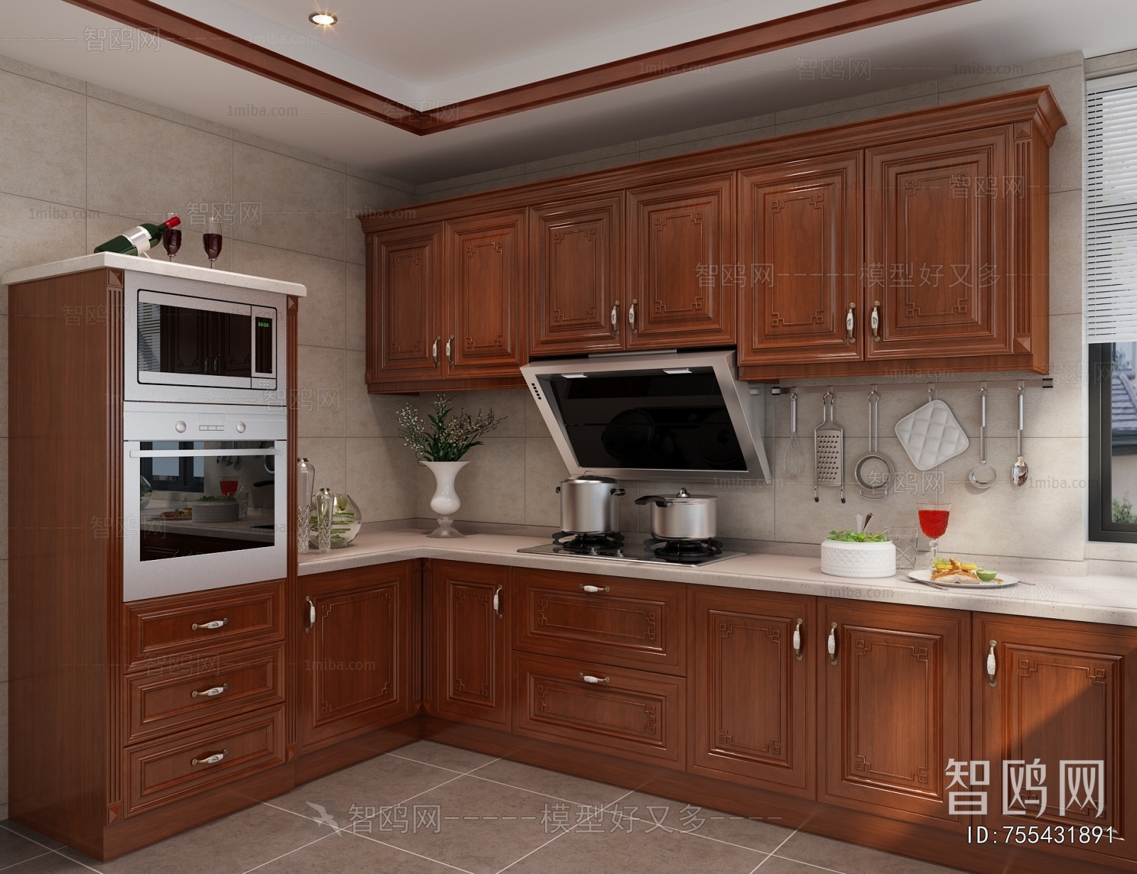 New Chinese Style The Kitchen