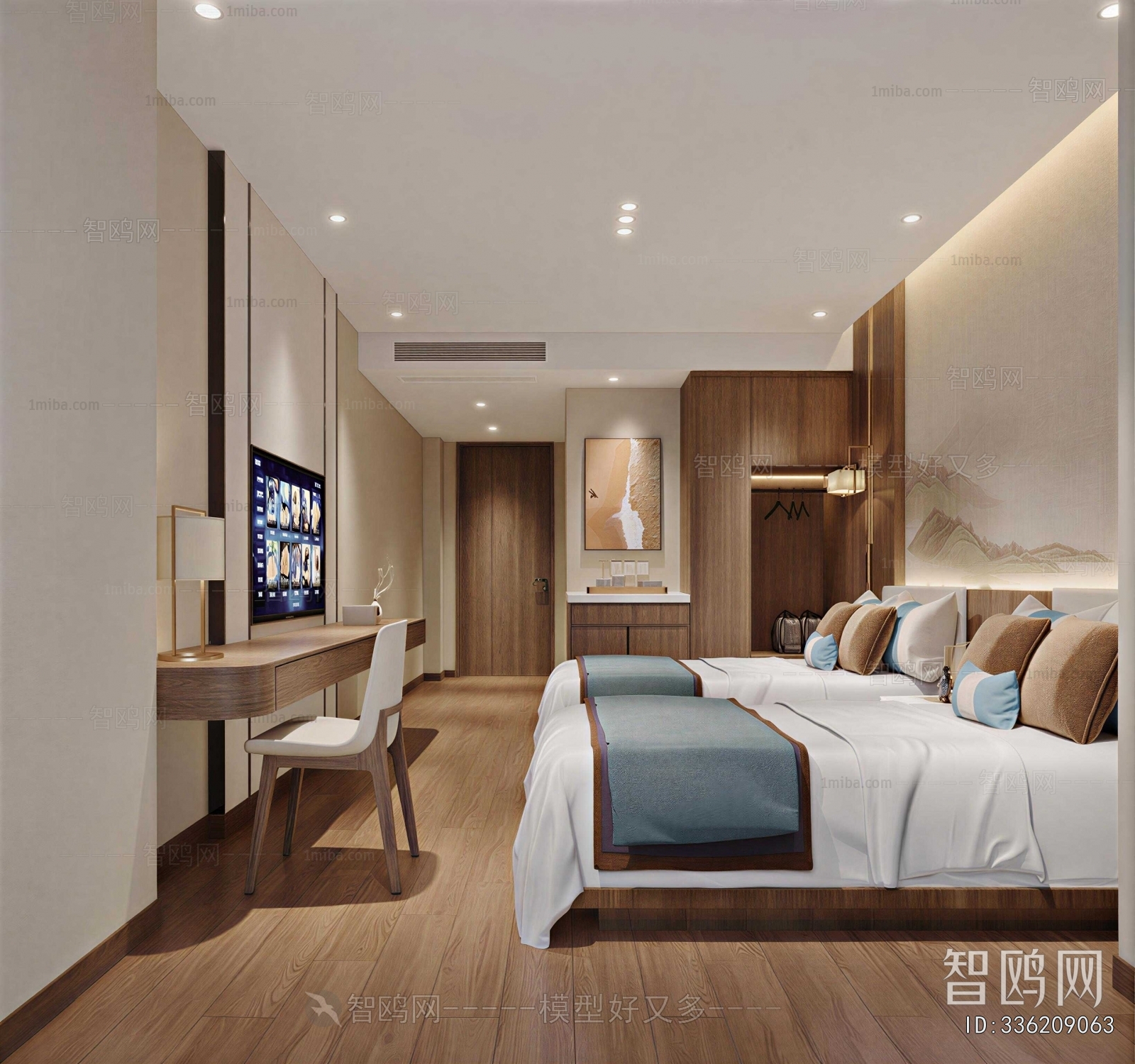 New Chinese Style Guest Room