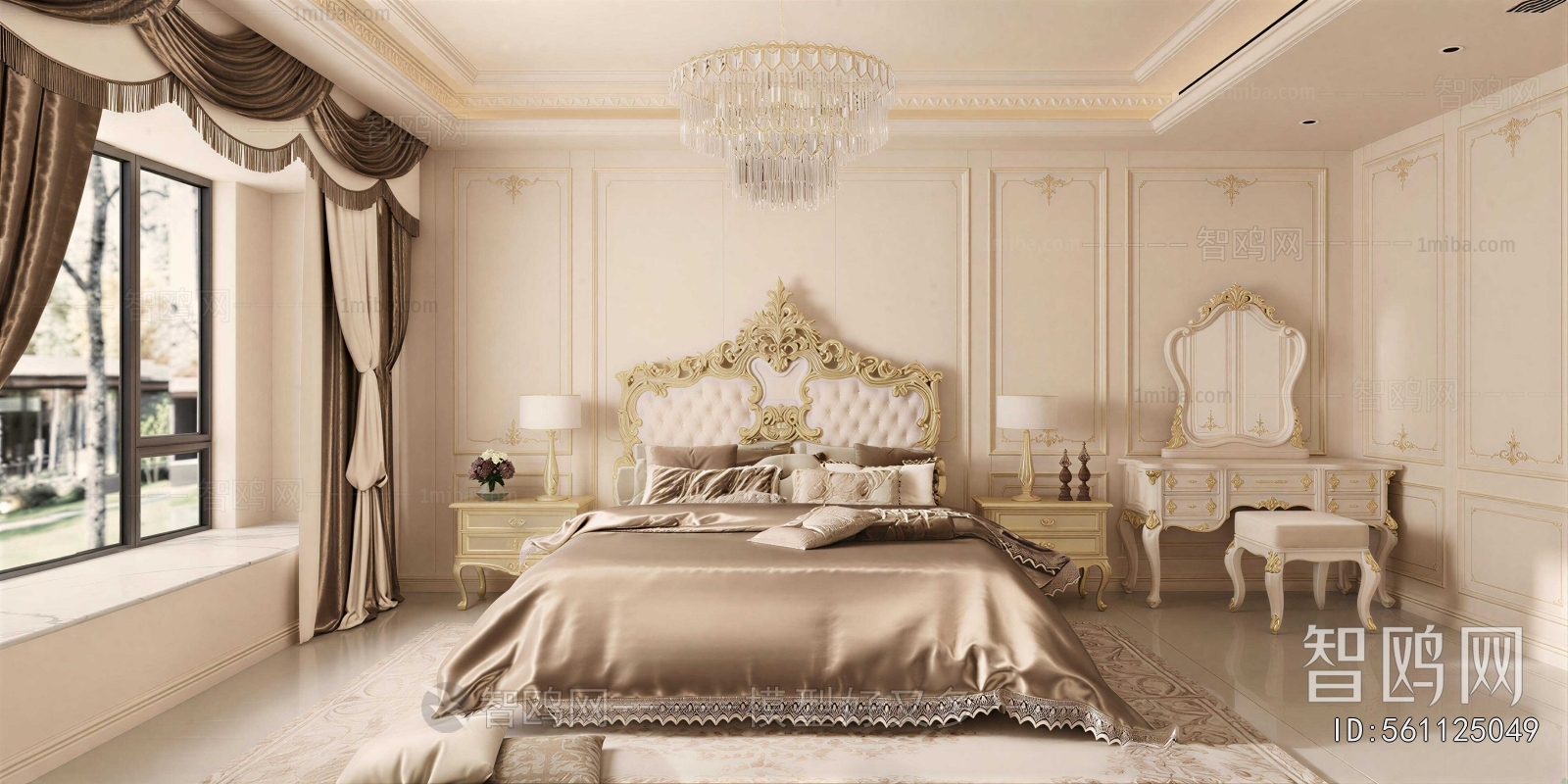 European Style Bedroom