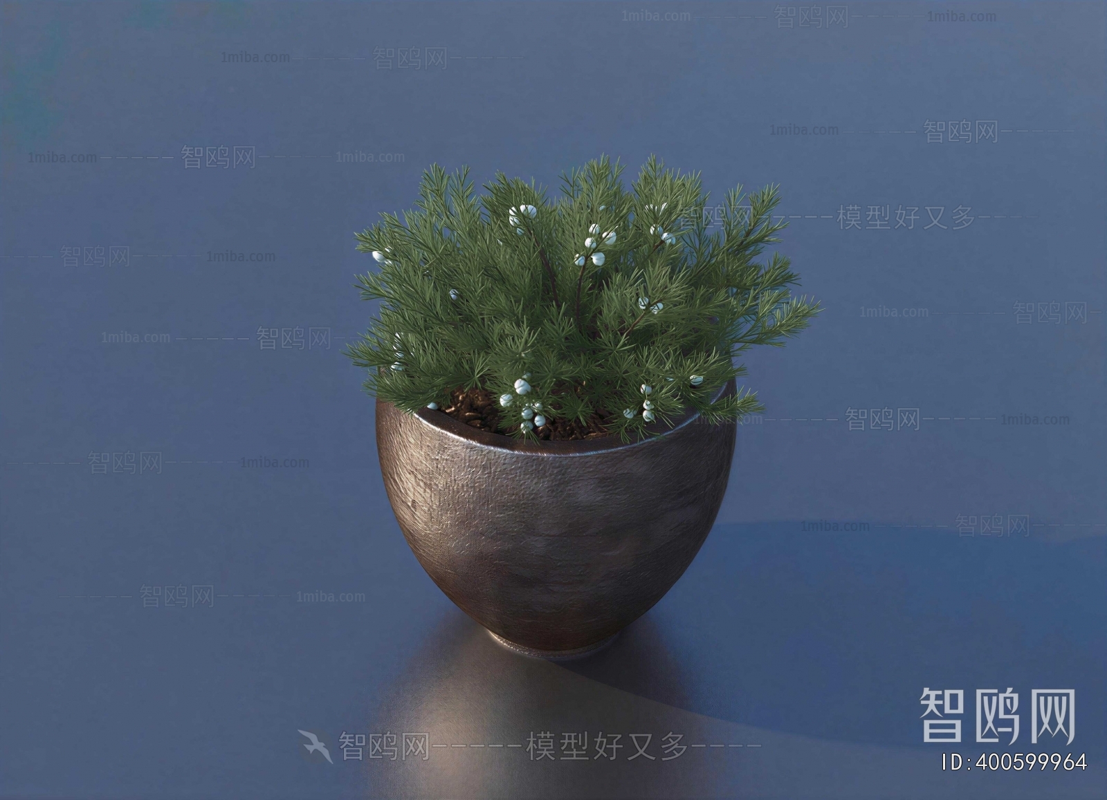 Modern Ground Green Plant Potted Plants