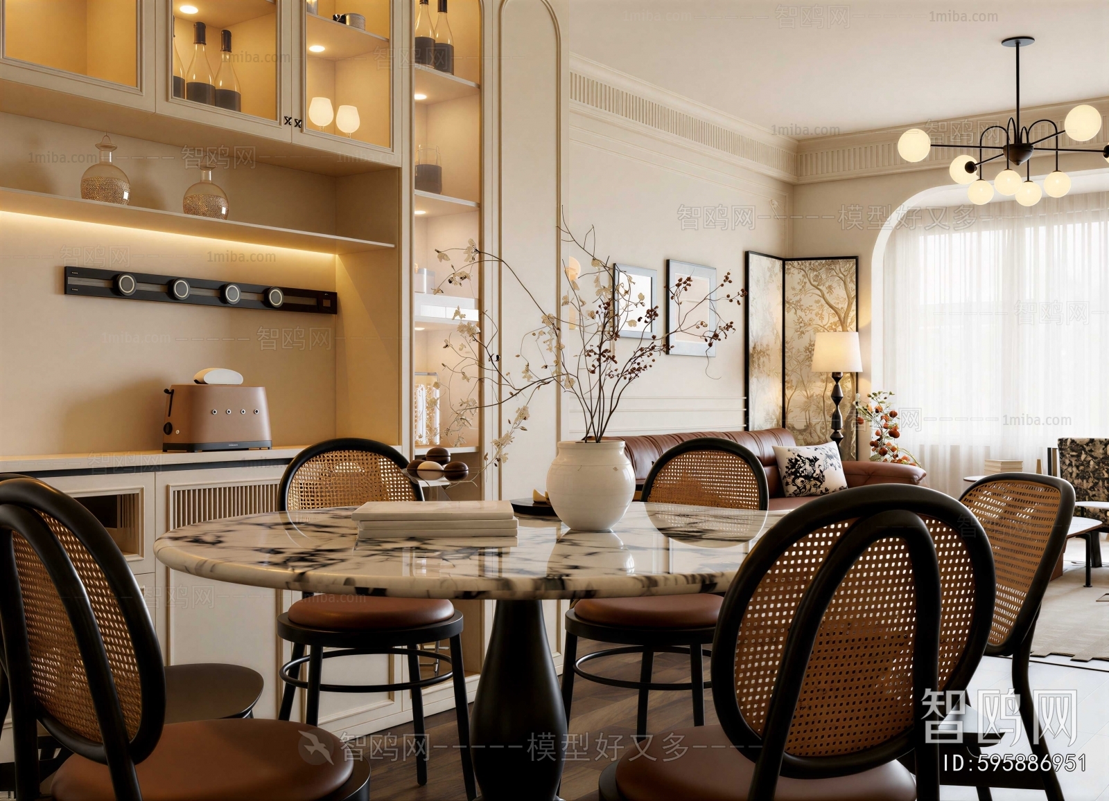 French Style Dining Room