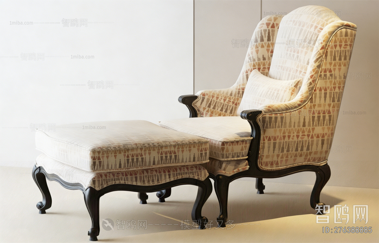 European Style Single Sofa