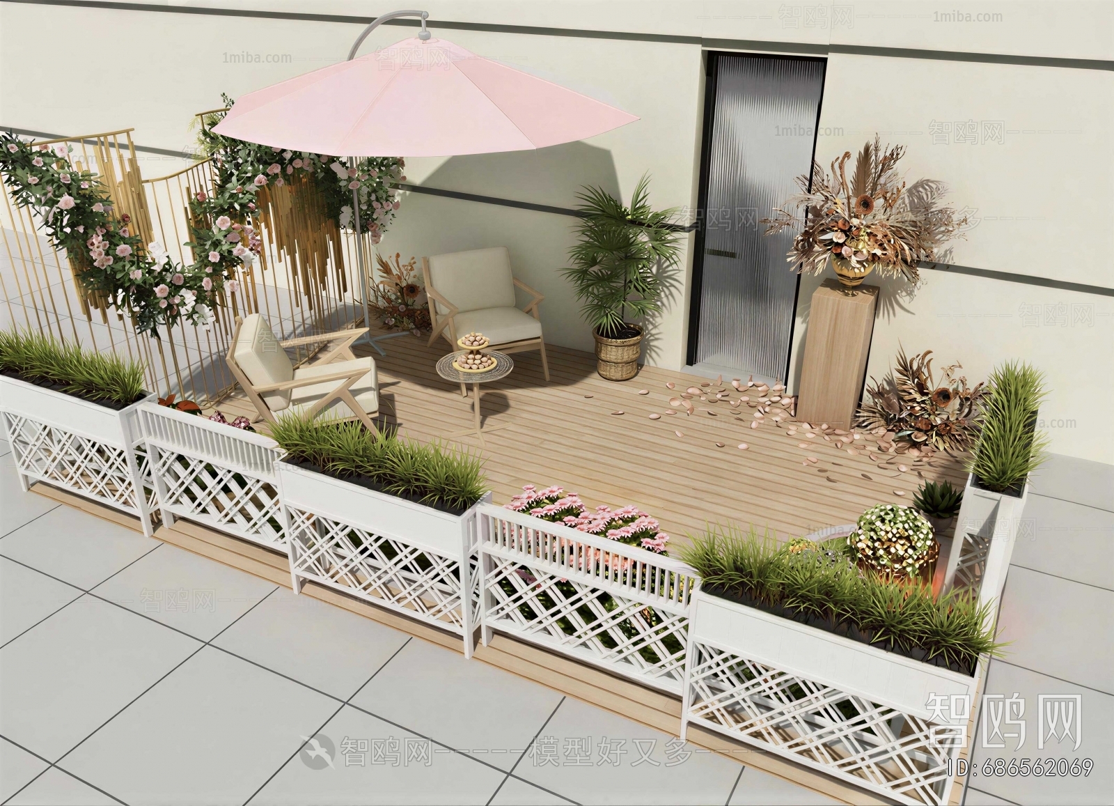 Modern Leisure Balcony
