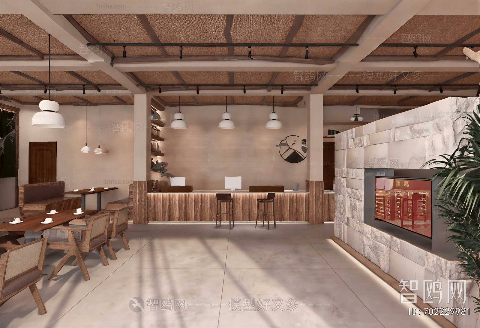 Wabi-sabi Style Cafe