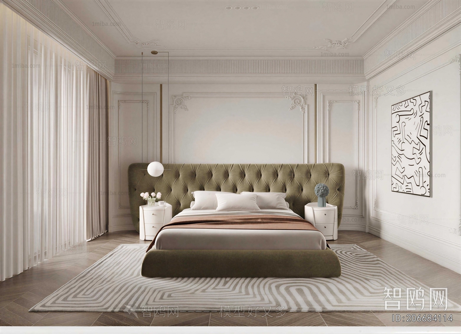 French Style Bedroom
