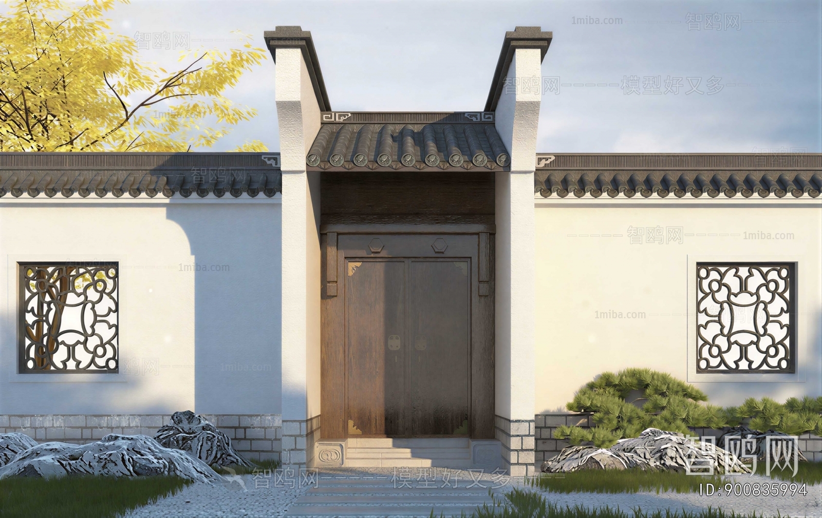 New Chinese Style Gate