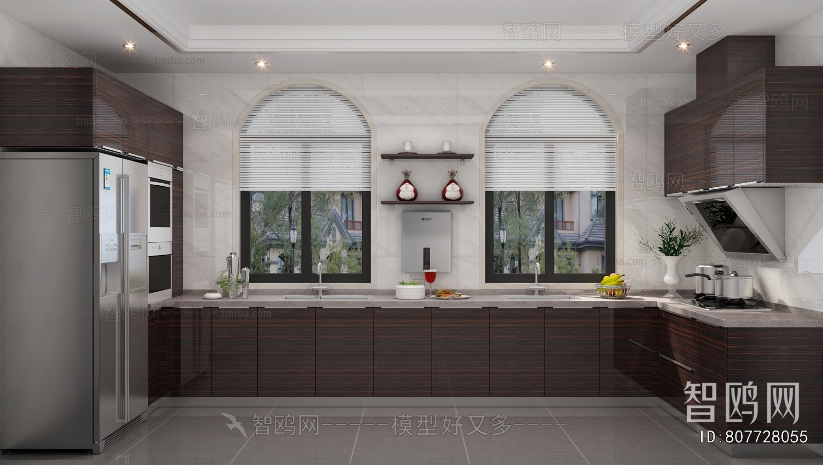 Simple European Style The Kitchen