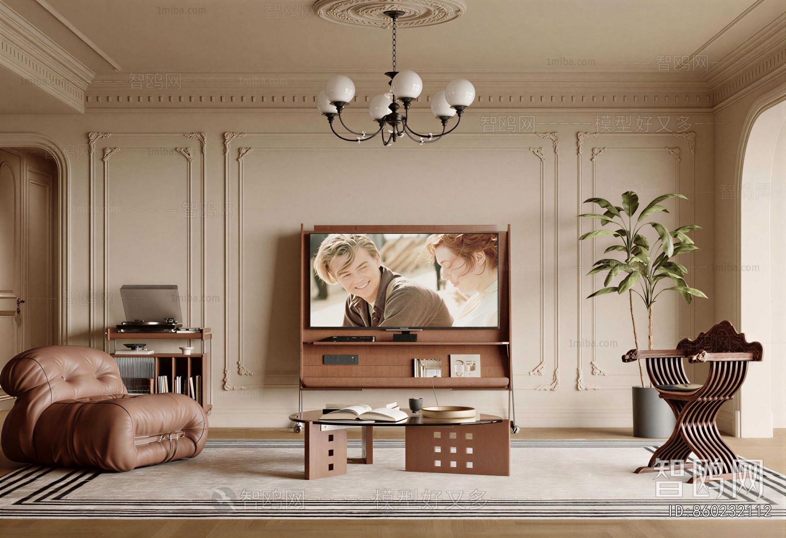 French Style A Living Room