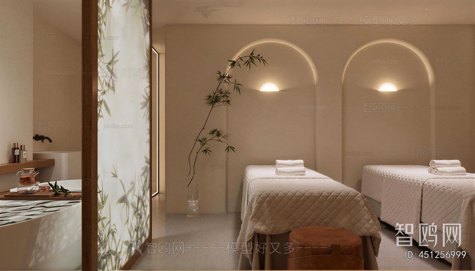 Wabi-sabi Style SPA Beauty
