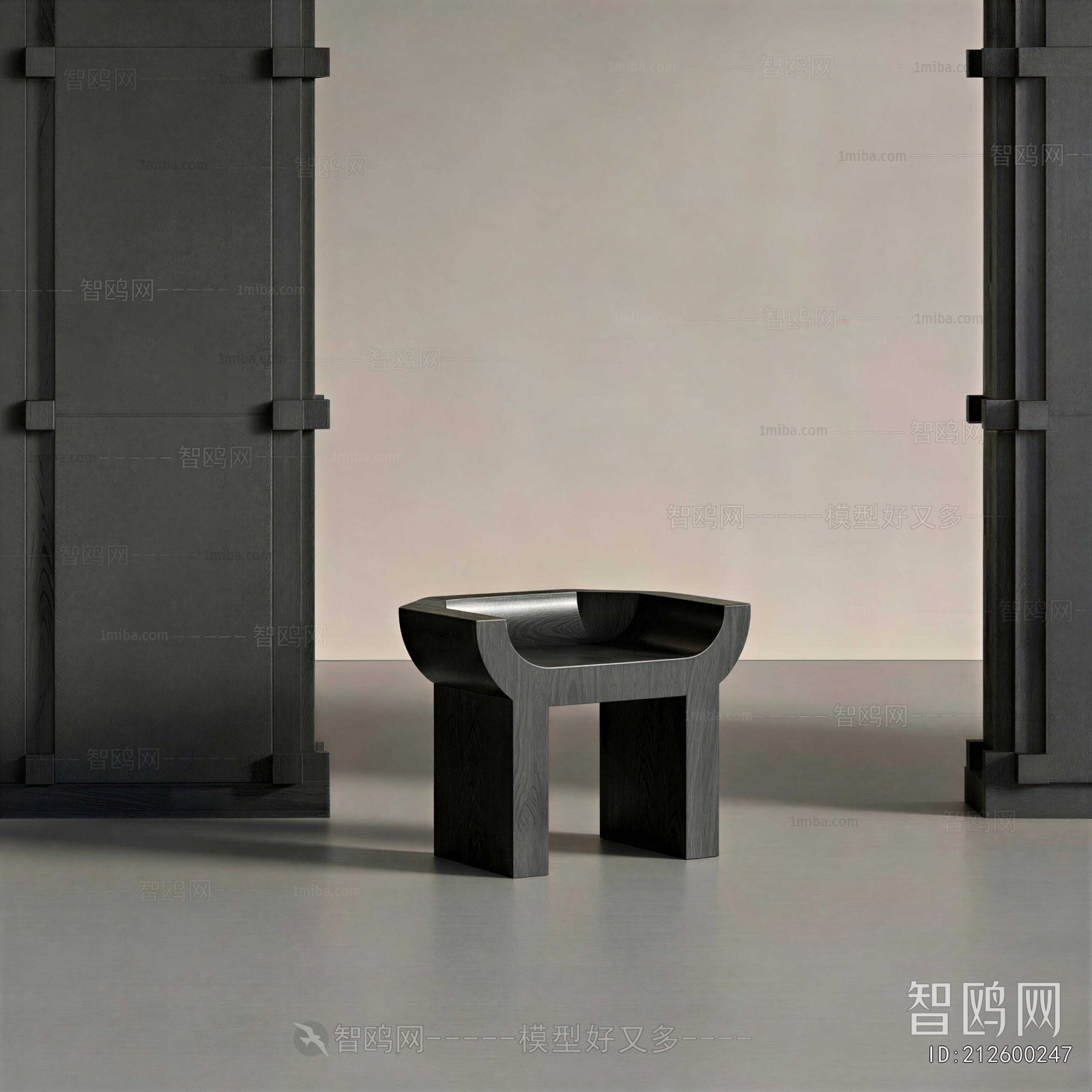 New Chinese Style Lounge Chair