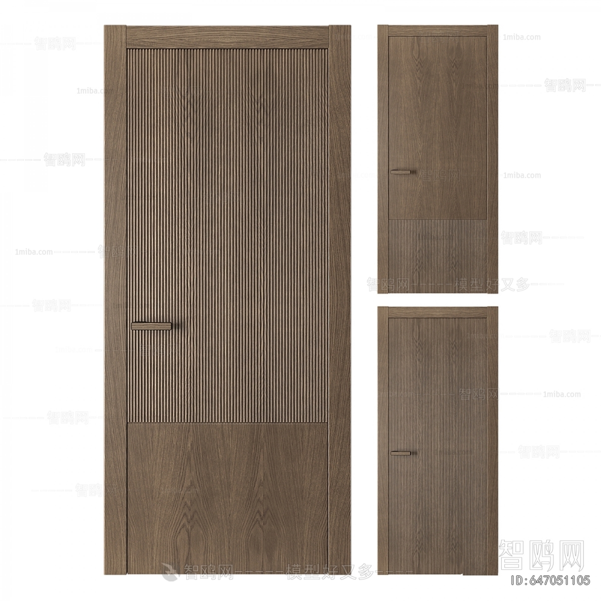 Nordic Style Entrance Door