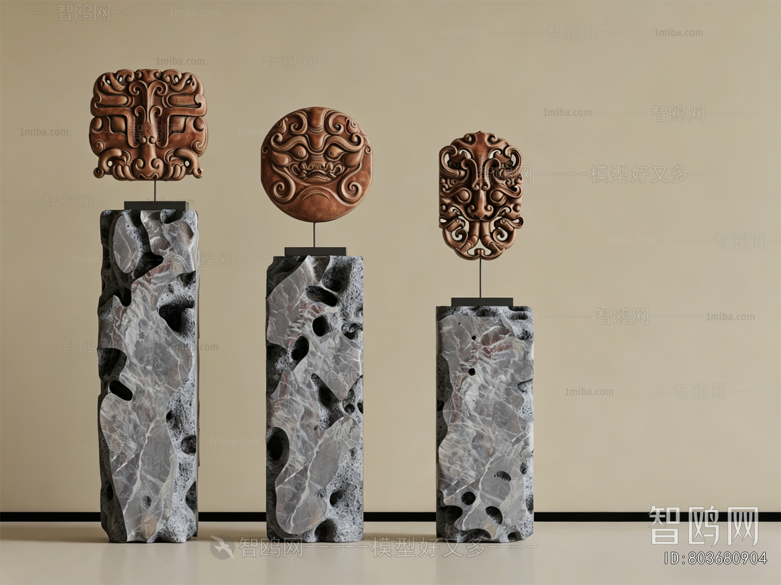 New Chinese Style Sculpture