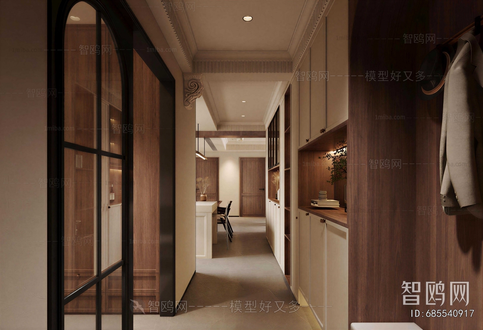 Modern Hallway