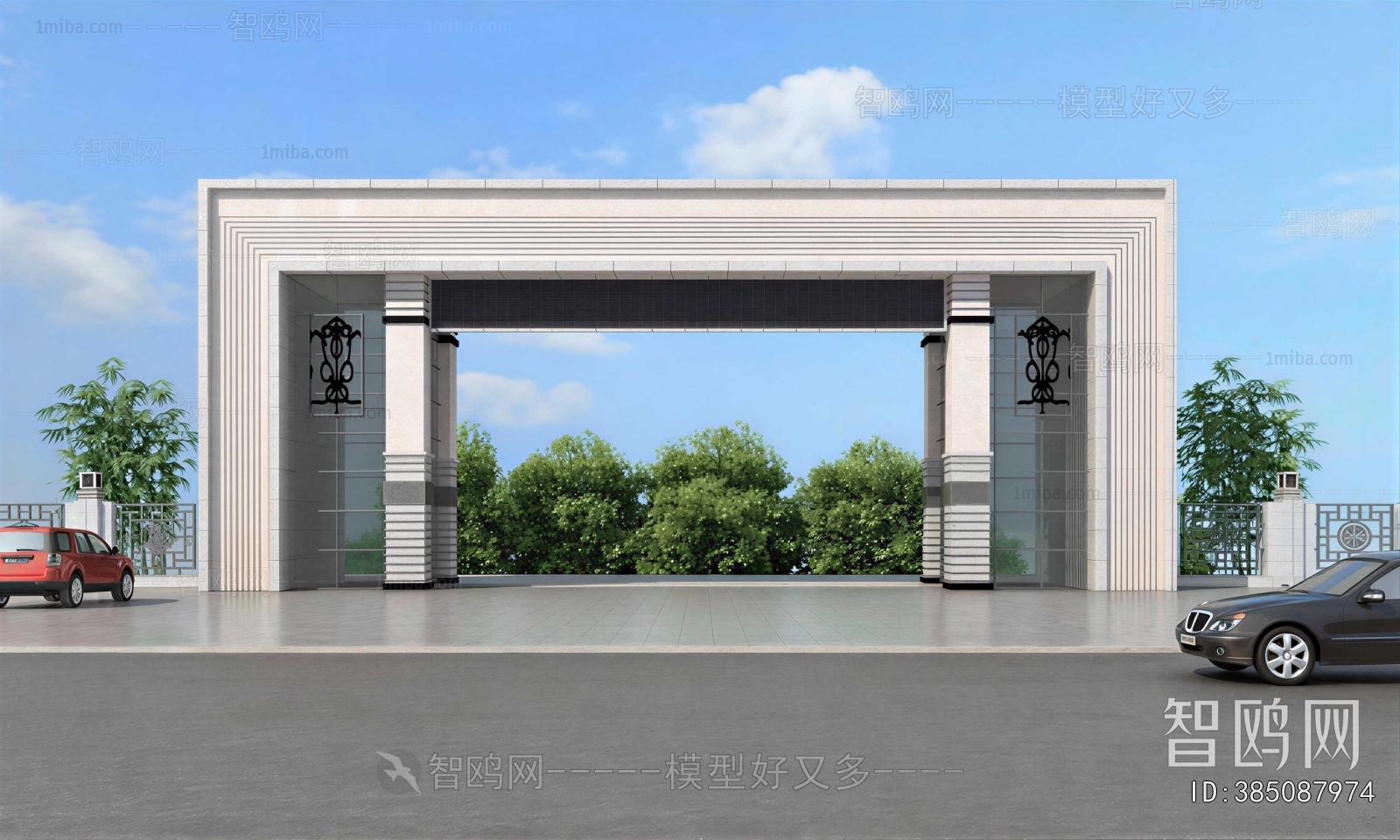 New Classical Style Gate