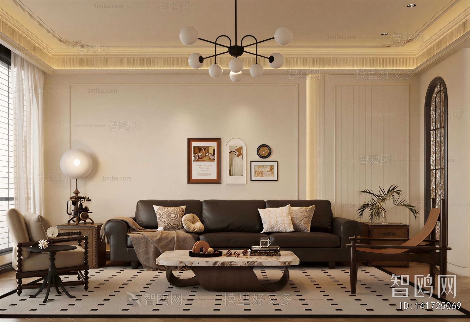 French Style A Living Room