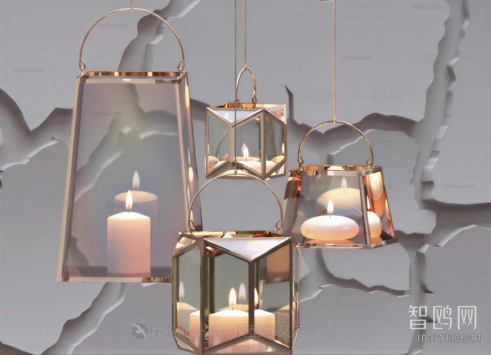 Modern Candles/Candlesticks
