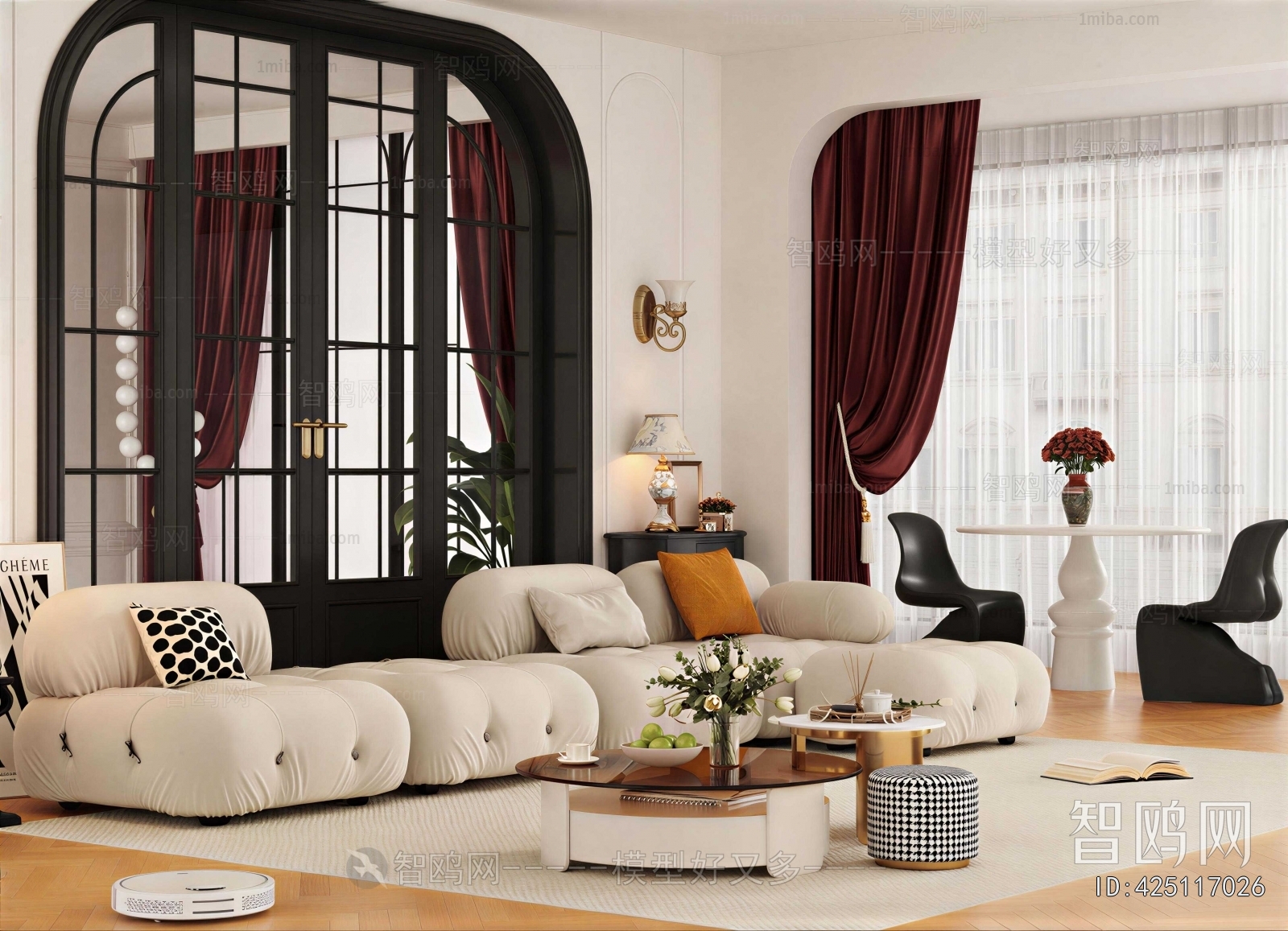French Style A Living Room