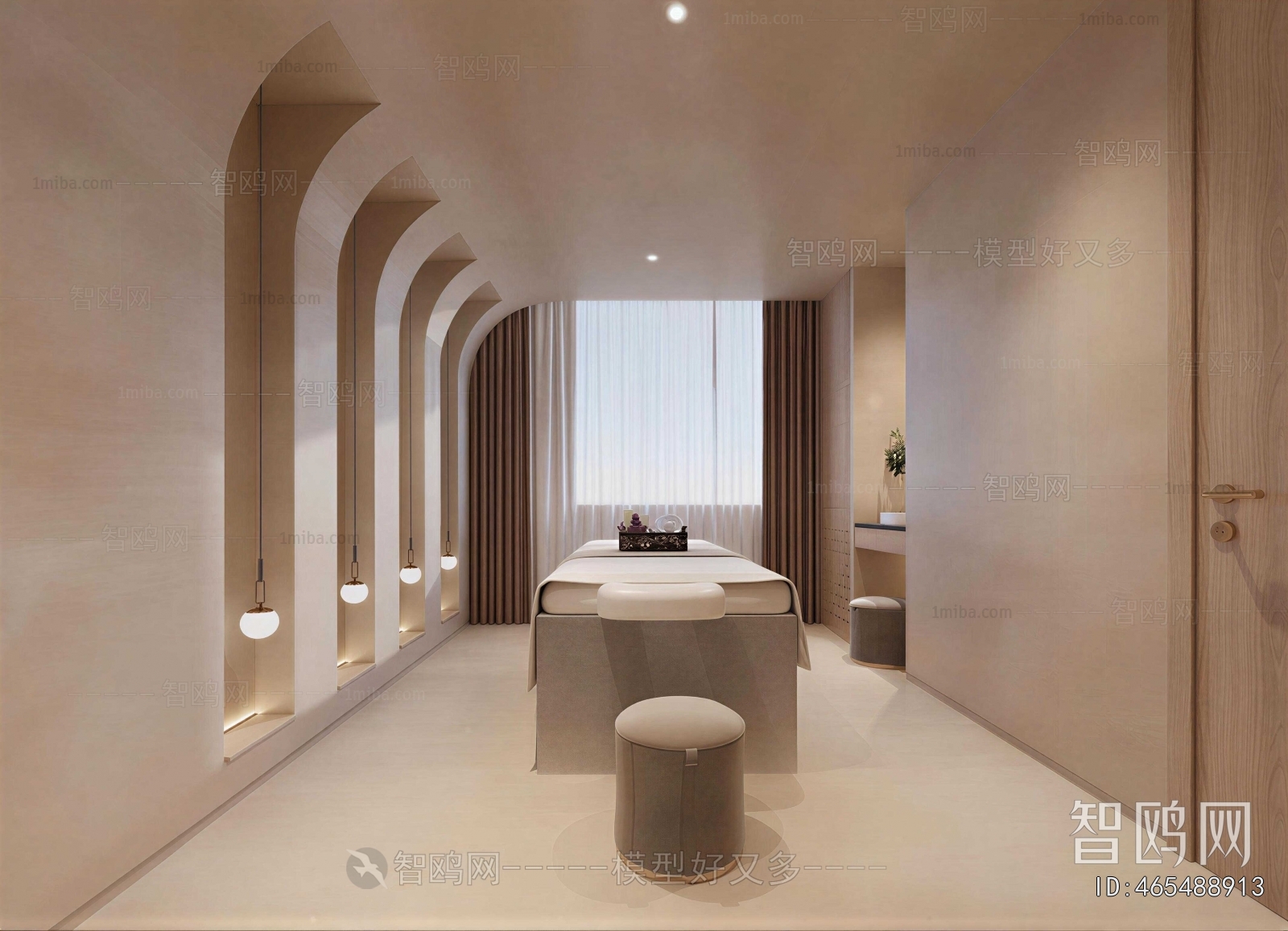 Wabi-sabi Style SPA Beauty