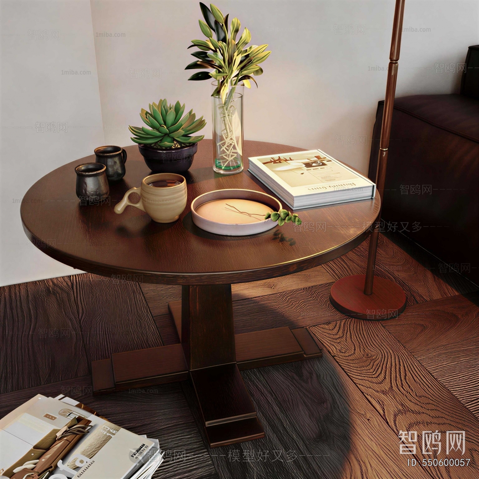 Wabi-sabi Style Side Table/corner Table