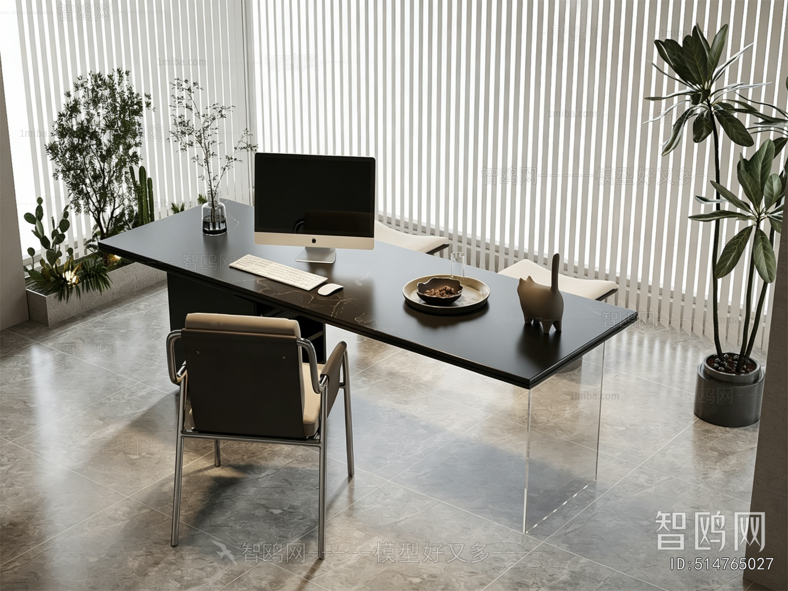 Modern Computer Desk And Chair