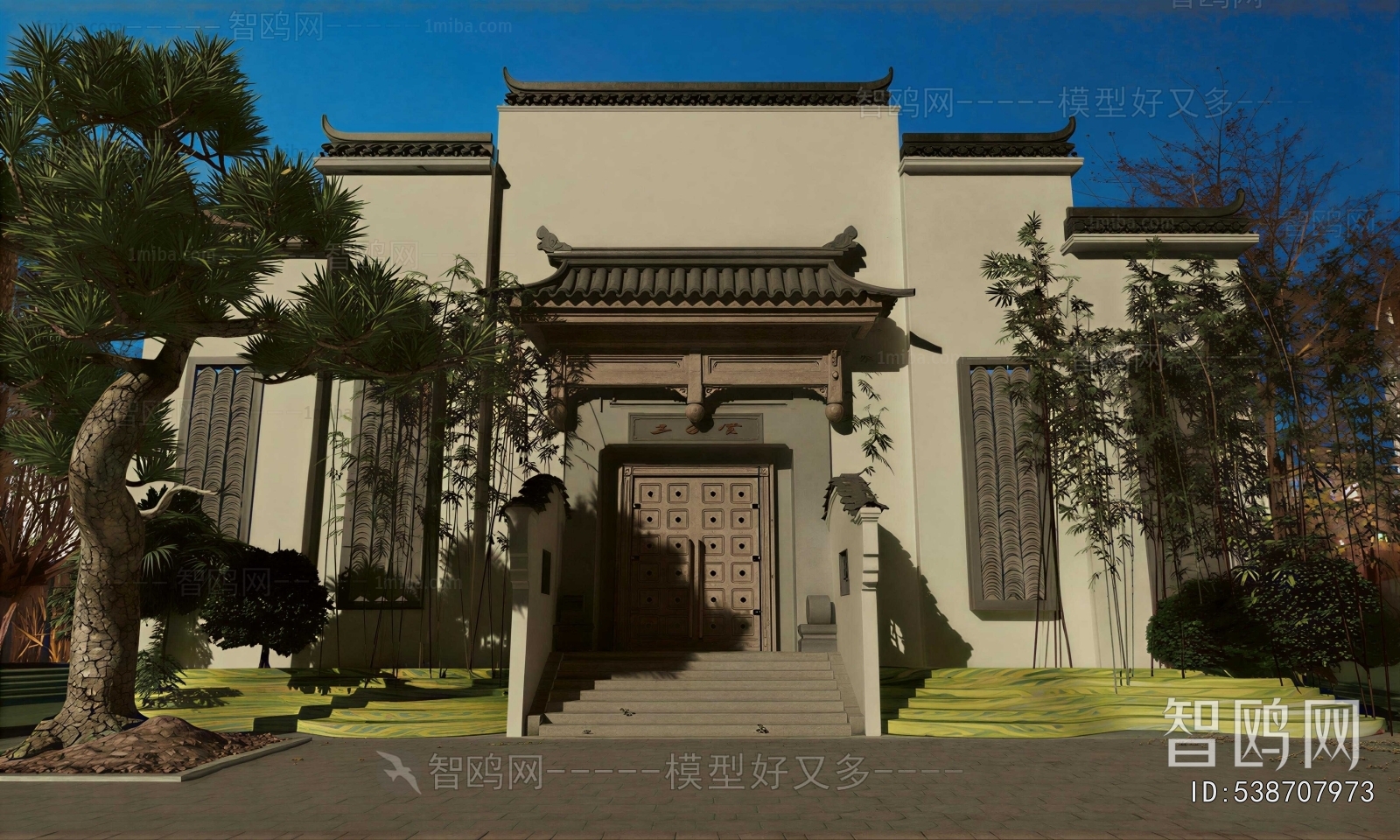 New Chinese Style Facade Element