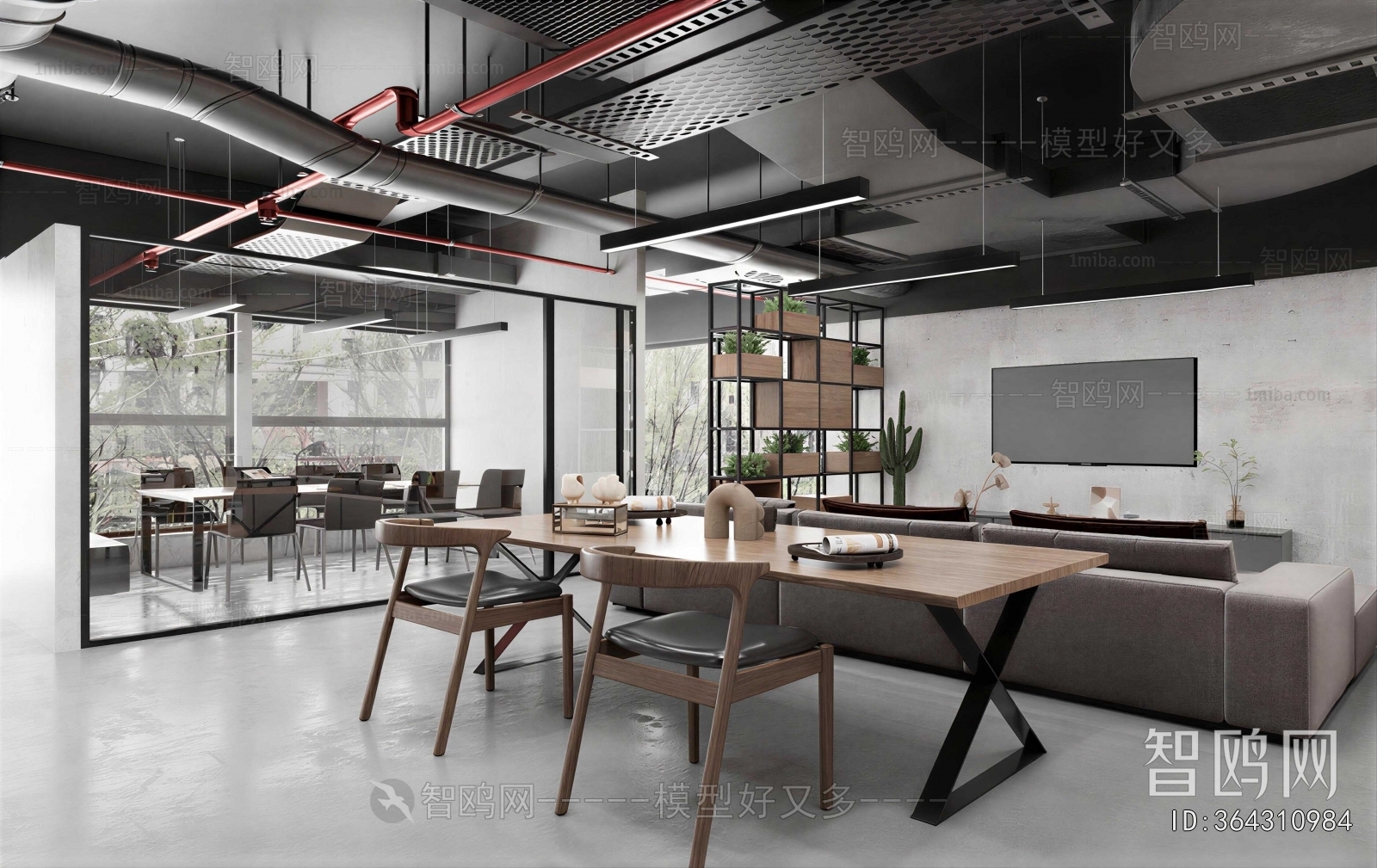 Industrial Style A Living Room