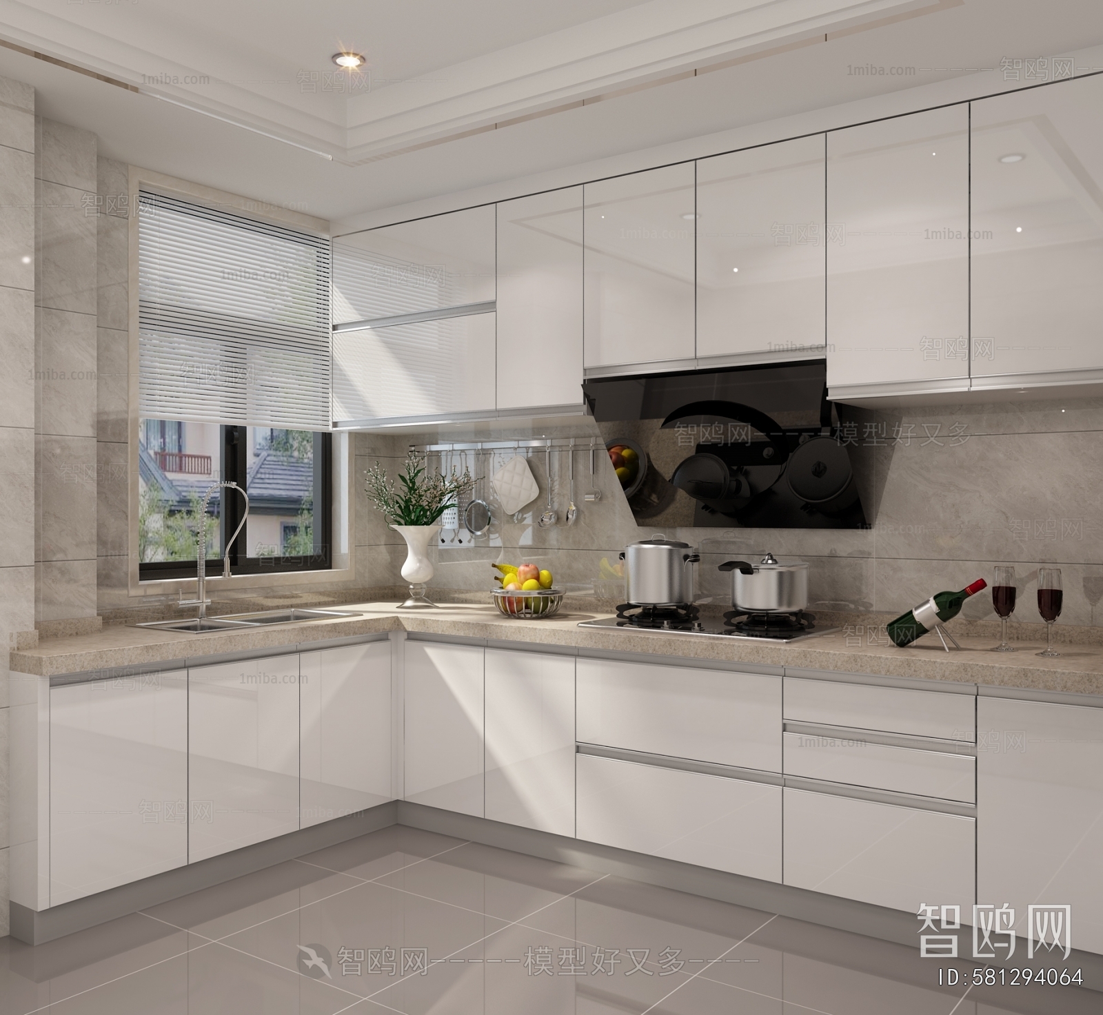 Modern The Kitchen