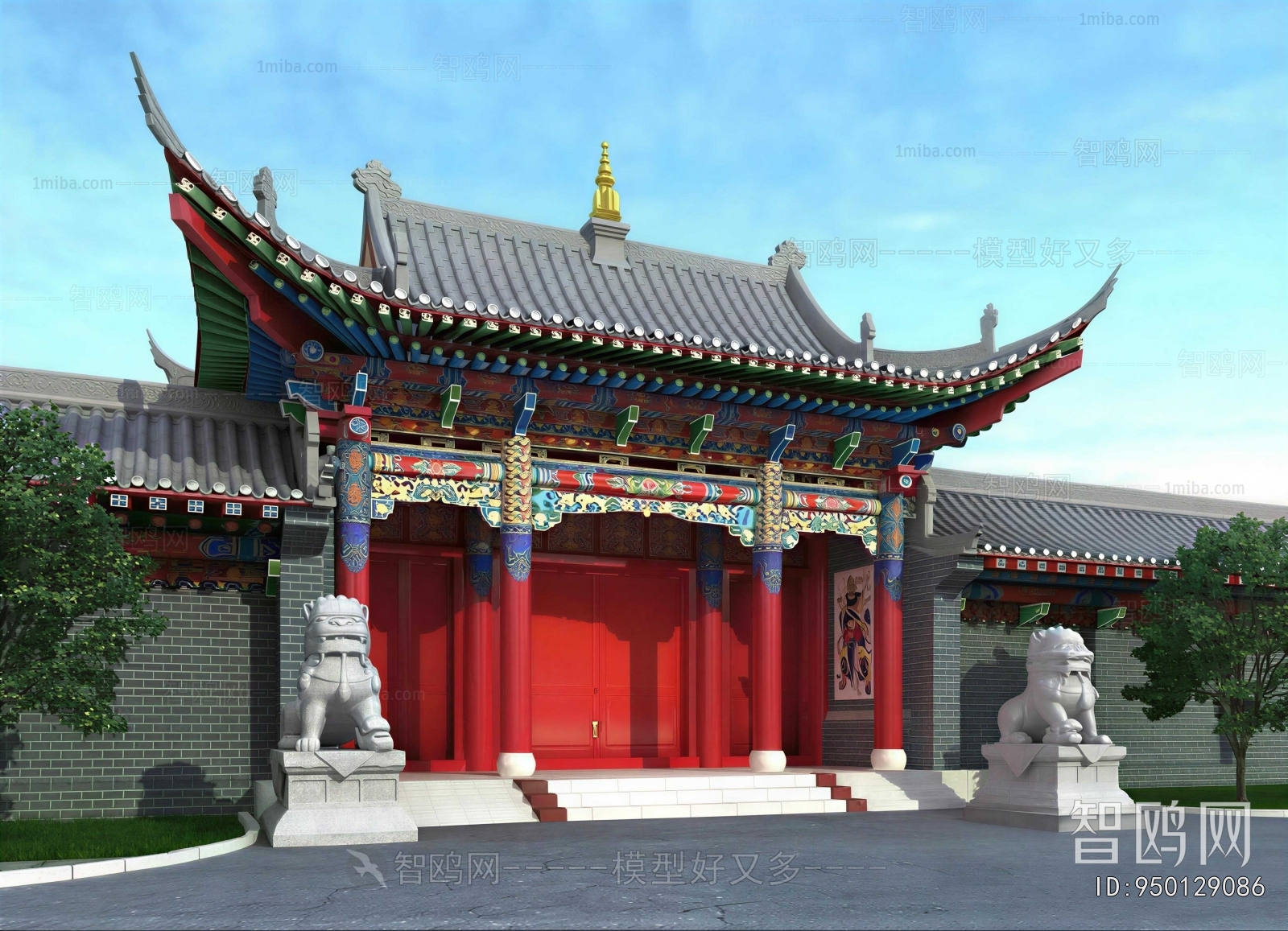 Chinese Style Facade Element