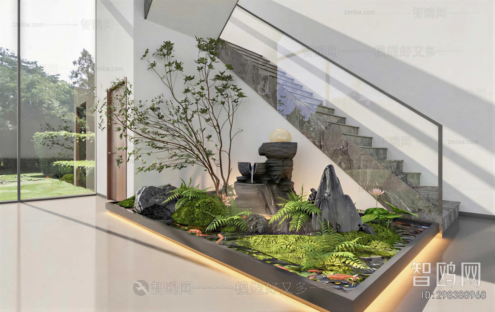 New Chinese Style Plant Landscaping