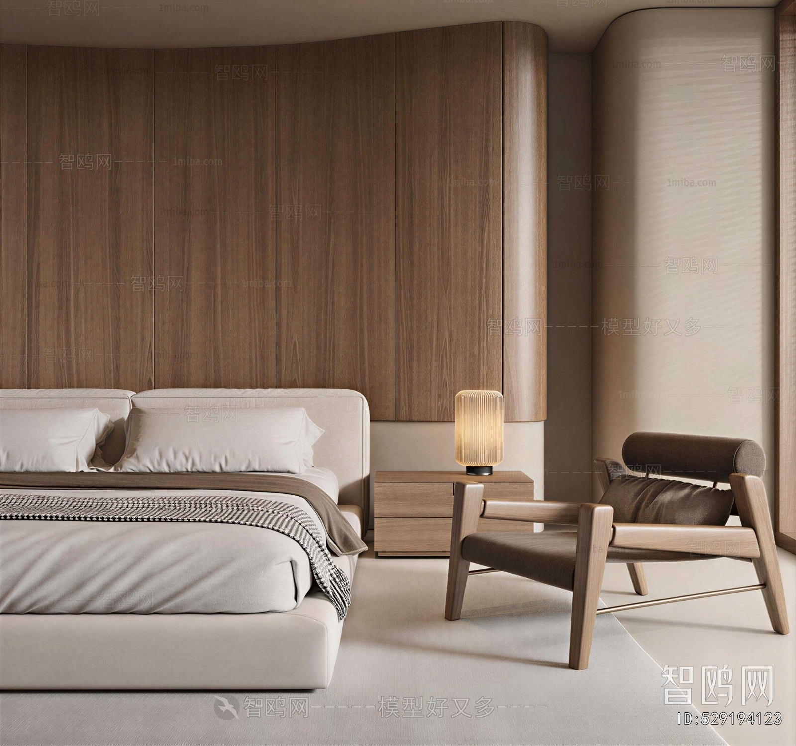 Modern Double Bed