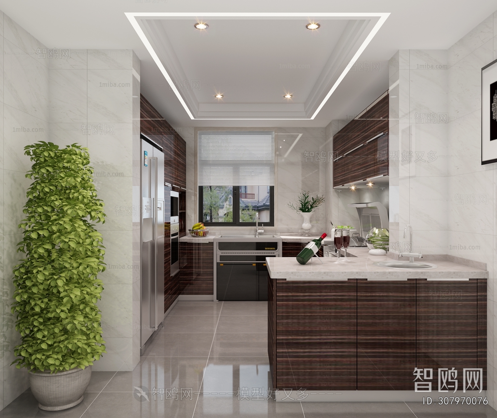 Modern Open Kitchen