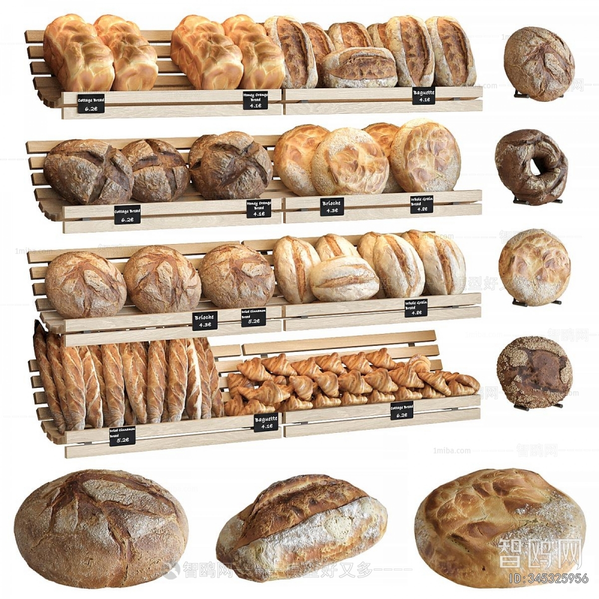 Modern Bread Cake