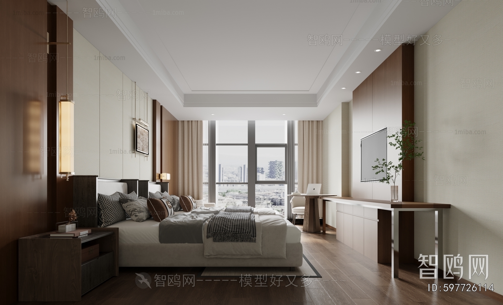 New Chinese Style Guest Room