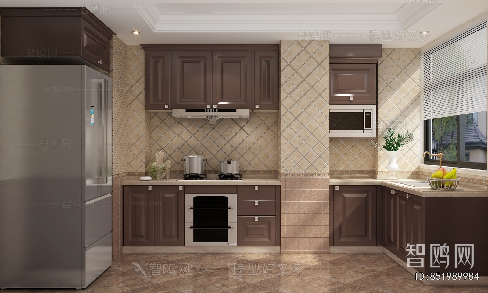 Simple European Style The Kitchen