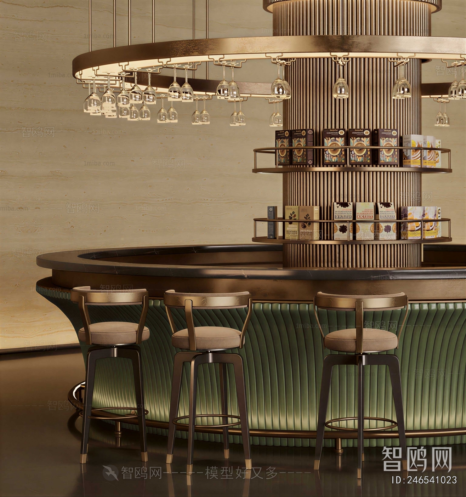 Modern Counter Bar