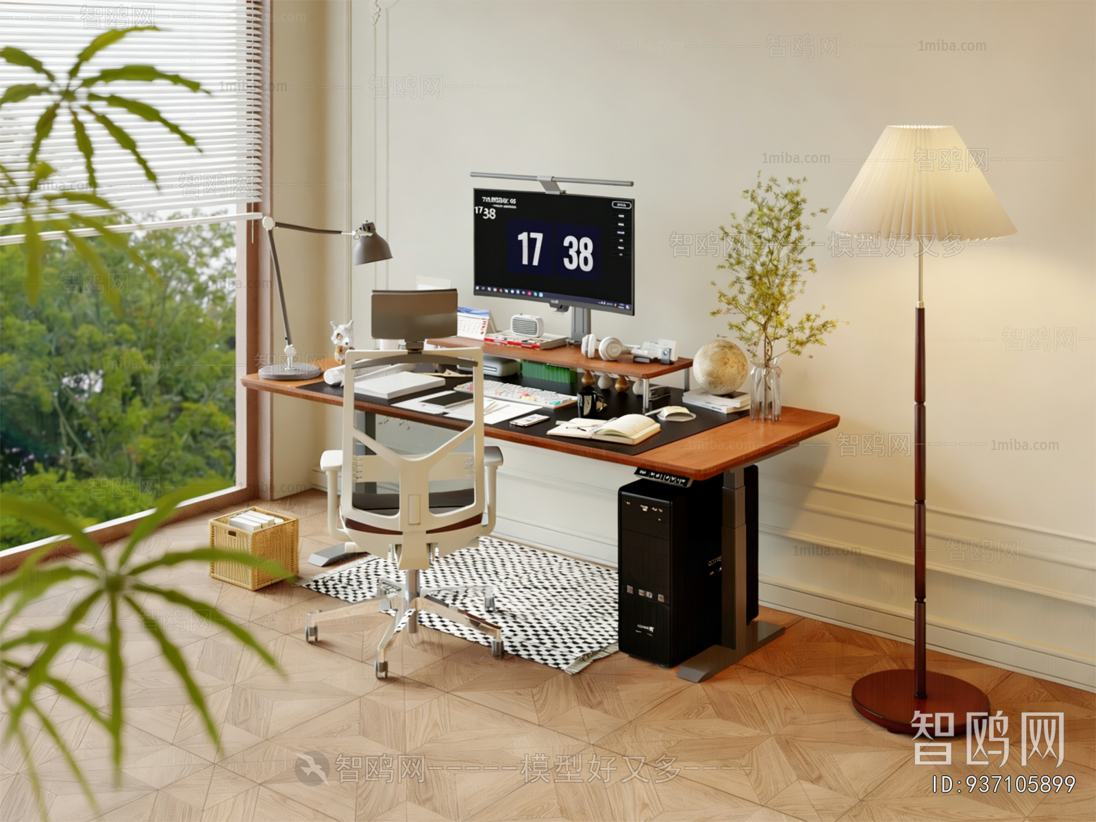 Modern Office Desk And Chair